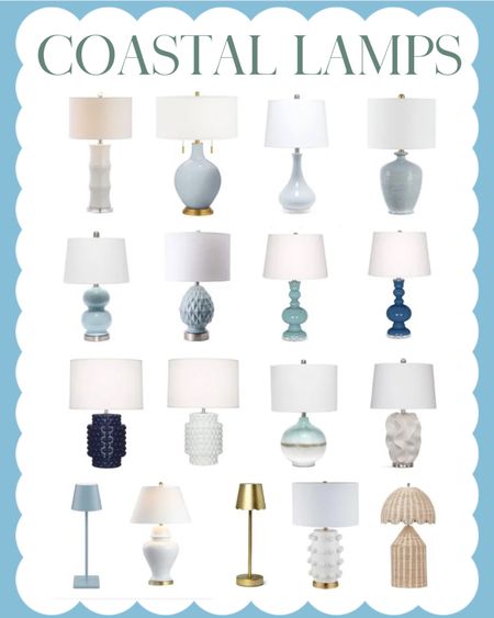 I love these white, blue and neutral coastal lamps for all budgets! ✨💙



#LTKsalealert #LTKhome #LTKstyletip