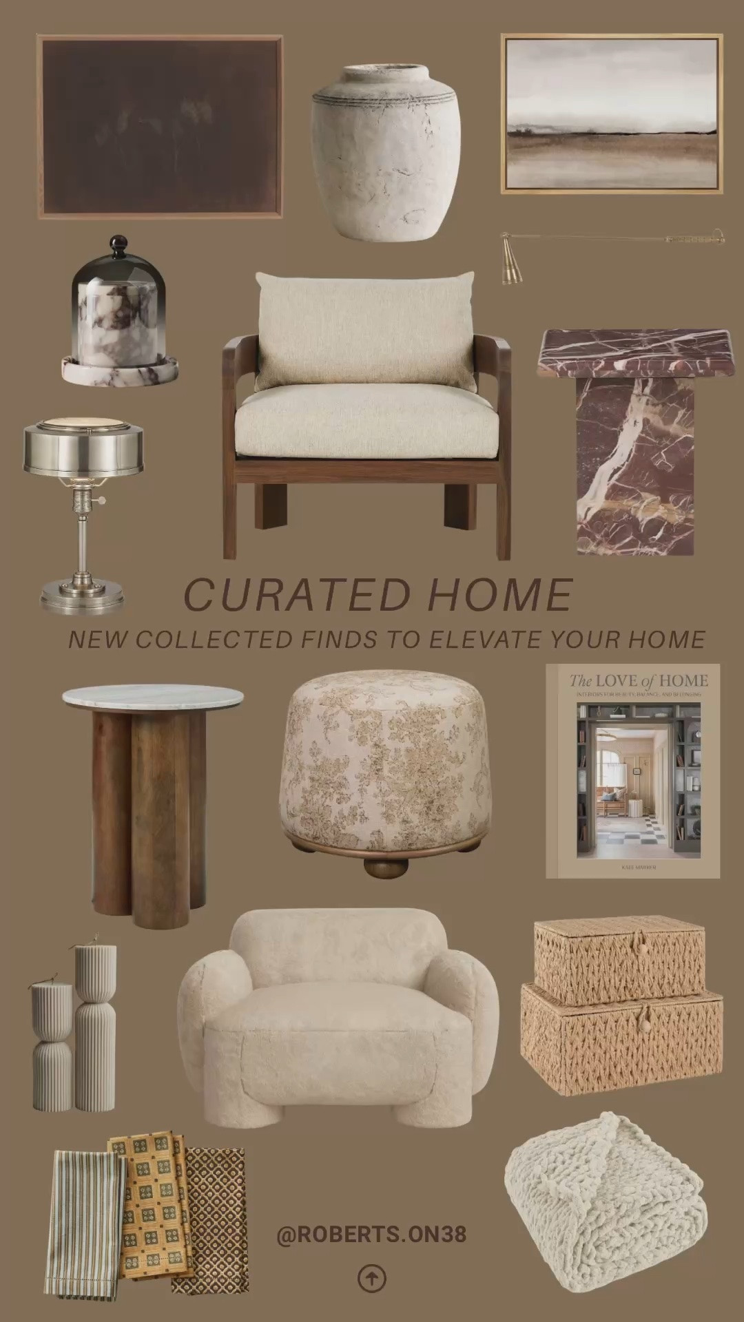 Currently adding that marble side table, boucle chair, and patterned ottoman straight to my dream room mood board.

Which piece would make it into your home first?

#LTKHome #LTKSeasonal #LTKSaleAlert