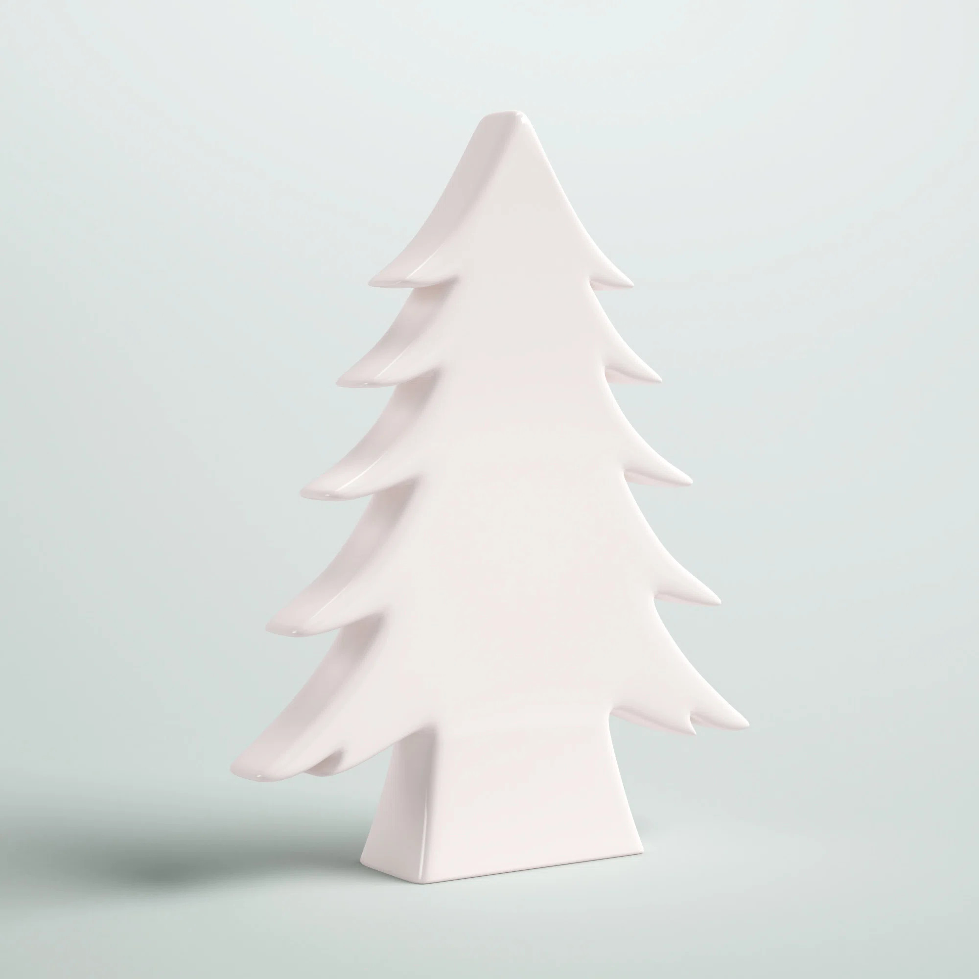 Mercury Row® Ceramic Stemmed Christmas Tree Tabletop Decoration & Reviews | Wayfair | Wayfair North America