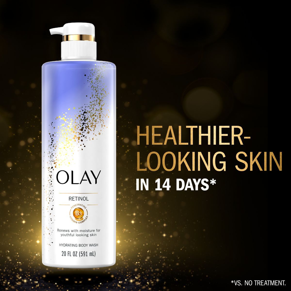 Olay Cleansing & Renewing Nighttime Body Wash with Vitamin B3 and Retinol - Scented - 20 fl oz | Target
