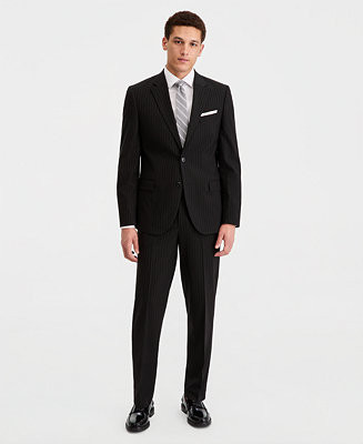 NauticaMen's Modern-Fit Pinstripe Nested Suit | Macy's