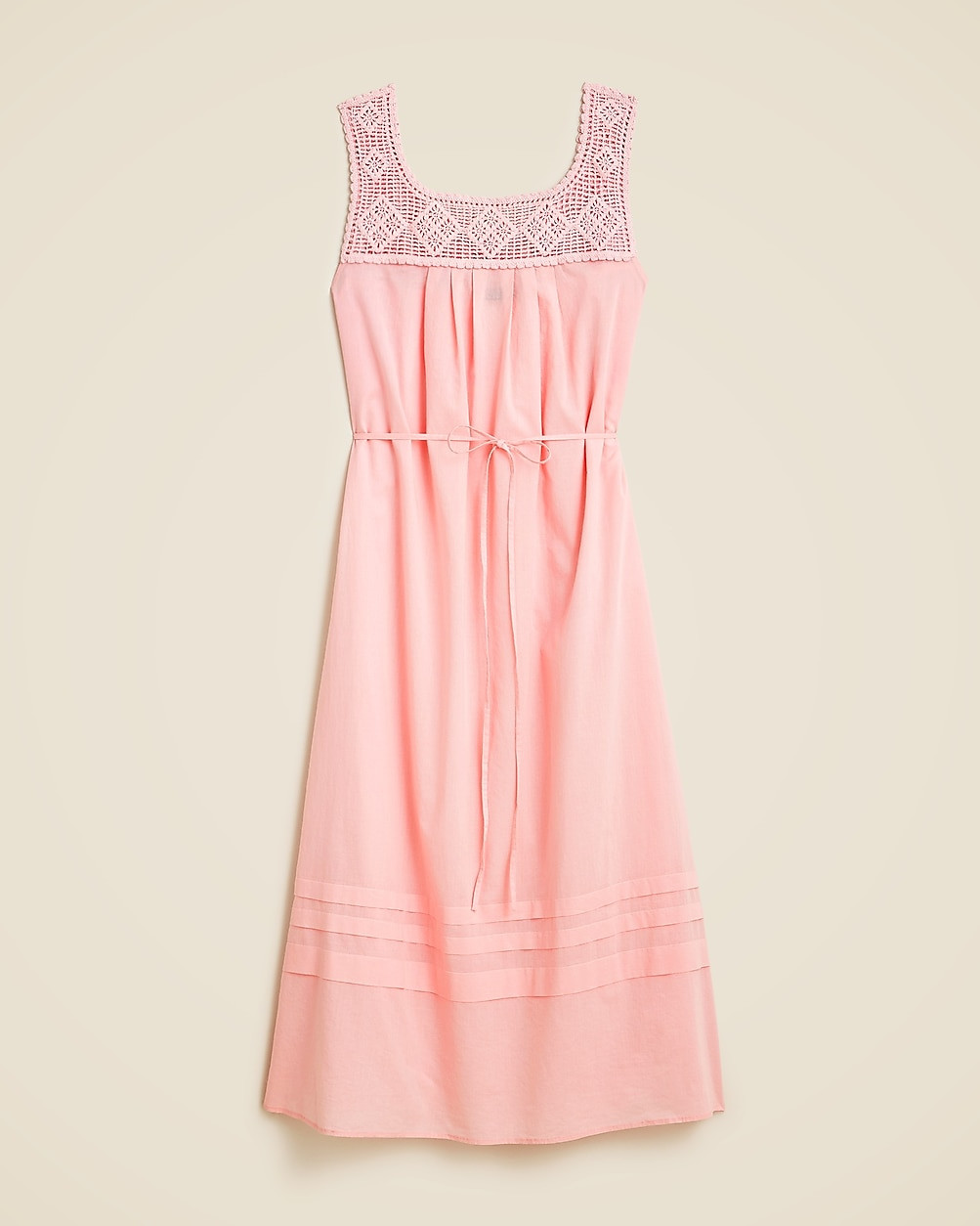 Crochet-trim dress | J. Crew US