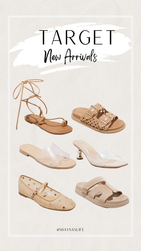 New at Target 😍 

Some of these come in other color options as well. I love the neutrals & clear . 

#targetfinds #sandals #shoes #womensshoes #target #springfashion 

#LTKsalealert #LTKshoecrush #LTKfindsunder50
