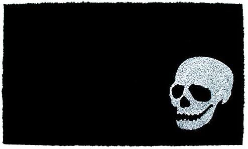 Calloway Mills AZ153602436 Scary Skull Doormat, Black/White | Amazon (US)