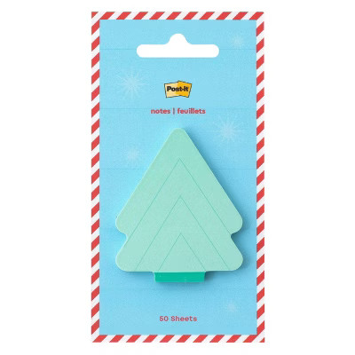 Post-it Jingle Notes Christmas Tree 2"x2.5" Holiday Sticky Note Pad 50 Sheets | Target
