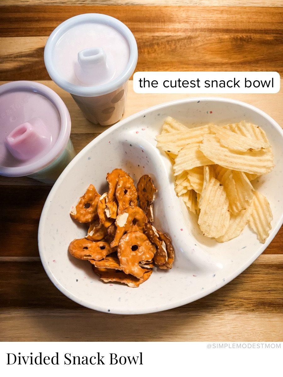 These confetti snack bowls are so fun for sharing snacks with the kids. I love using them for afternoon snack time, and the divided sections make it easy to mix a few different things.

#LTKmomlife #LTKHome #LTKKids