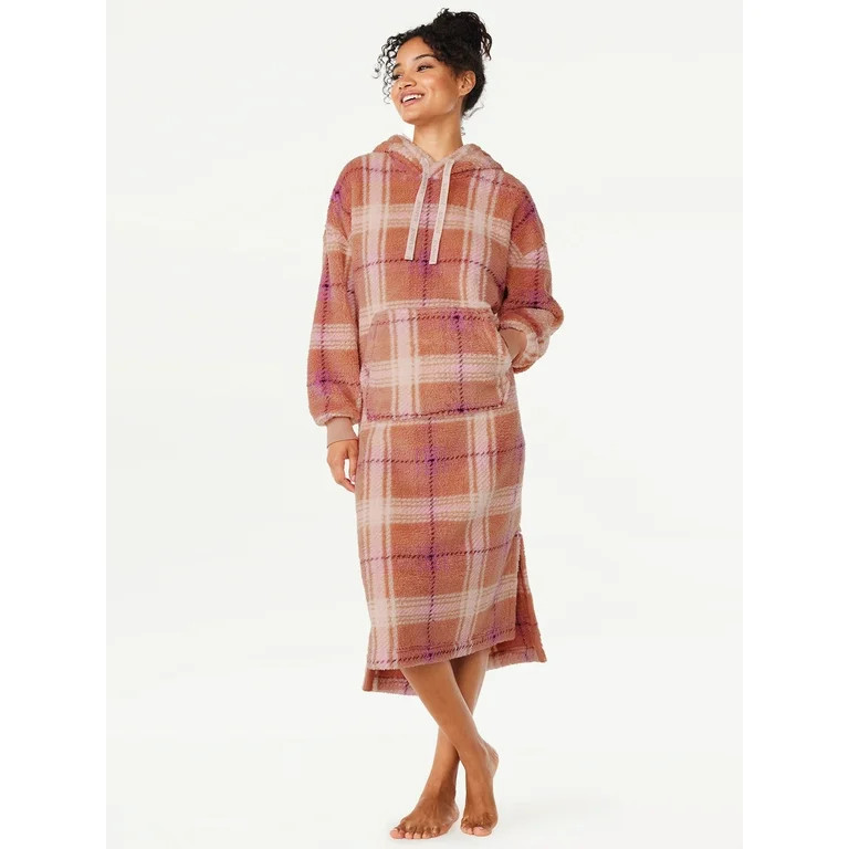 Joyspun Women’s Plush Lounger, Sizes XS to 3X | Walmart (US)