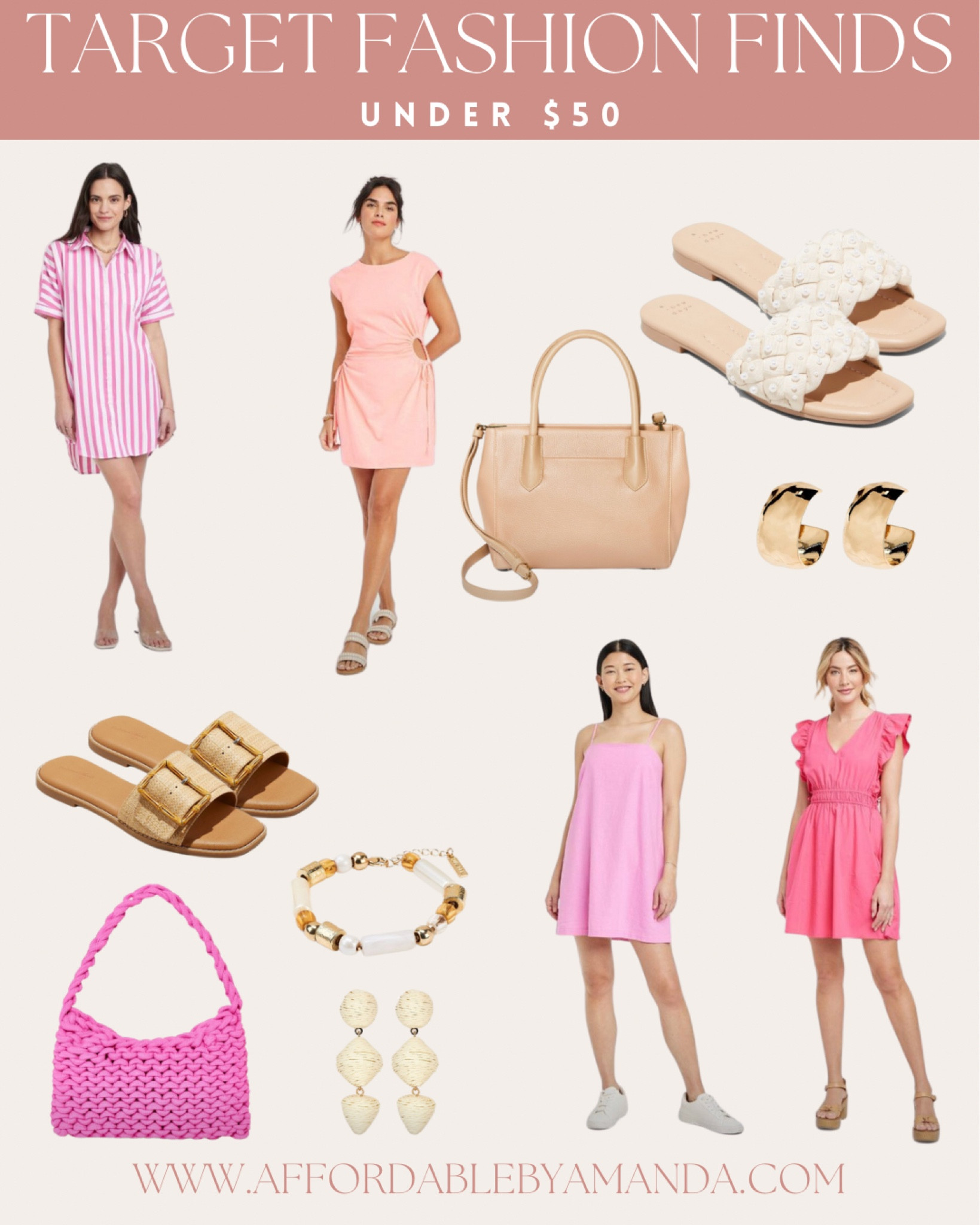 NEW TARGET 🎯 FASHION FINDS FOR SPRING/SUMMER !! Hot pink dresses, new neutral sandals and more! Click to shop!! 

#LTKsalealert #LTKSeasonal #LTKshoecrush