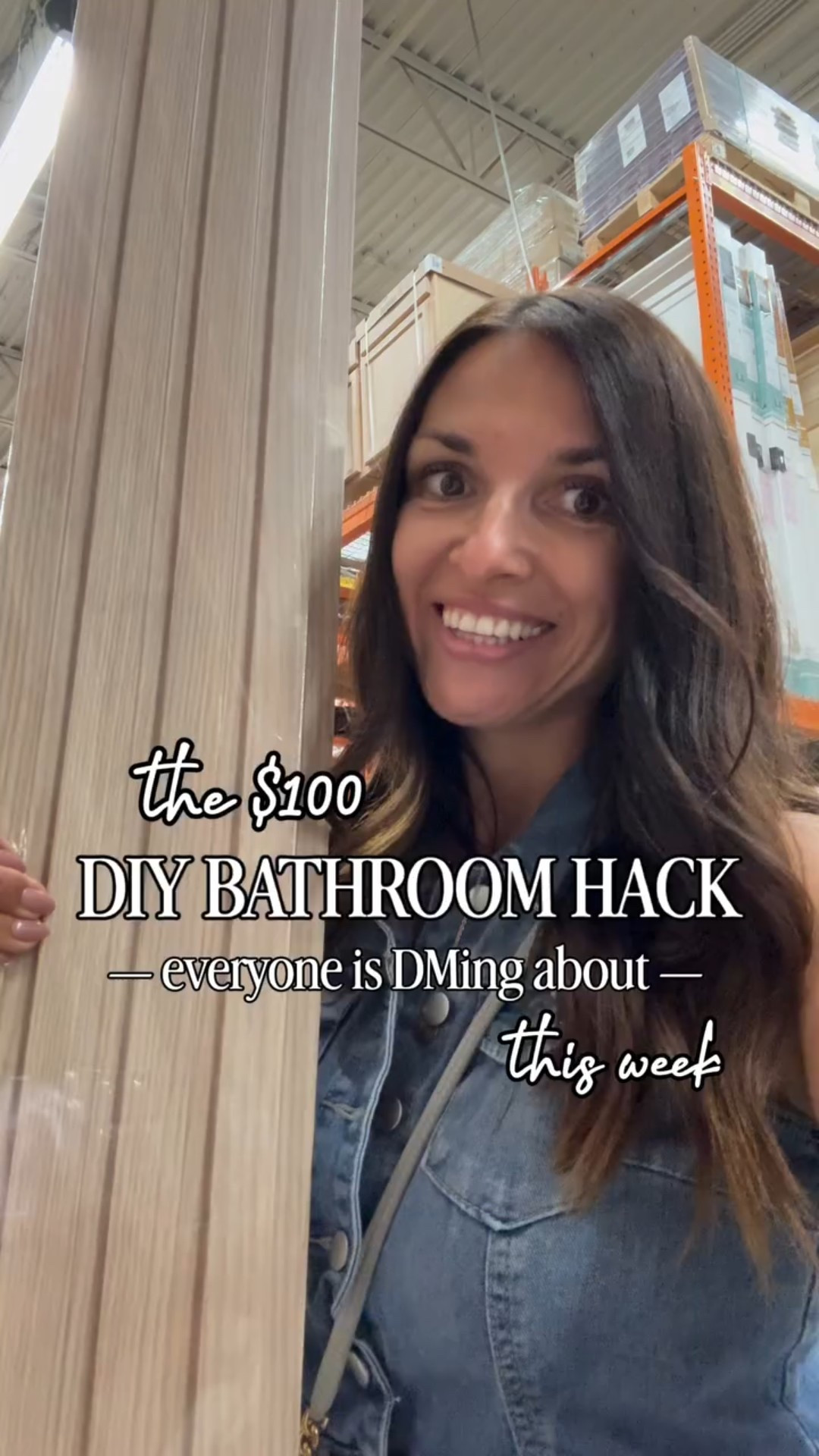 🚿 Boujee Bathroom Glow-Up 🚿
These affordable  slat wood panels from @homedepot just turned my son’s bathroom into a spa ✨
✅ No contractor
✅ No messy demo
✅ Installed in an afternoon
High-end look. Budget-friendly price. That’s my kind of makeover 🤎
Comment SHOP to get the link to my exact panels + bathroom finds here ⬇

#HomeDepotPartner #woodslatwall #luxeonabudget #budgetfriendlydecor #renterfriendly #diyhomeprojects #modernbathroom #bathroomupgrade #woodaccentwall #smallbathroomdesign
#ltkhome #ltksalealert

#DIYHomeProjects #BudgetHomeDecor #HomeOnABudget #DIYOnABudget #AffordableHomeDecor #DIYWoodProjects #WoodSlatWall #DIYDecorIdeas #LuxeForLessHome #BoujeeOnABudget #ModernOrganicHome #DIYForTheHome #HomeDecorOnABudget #DIYInspiration #budgetfriendlydiy