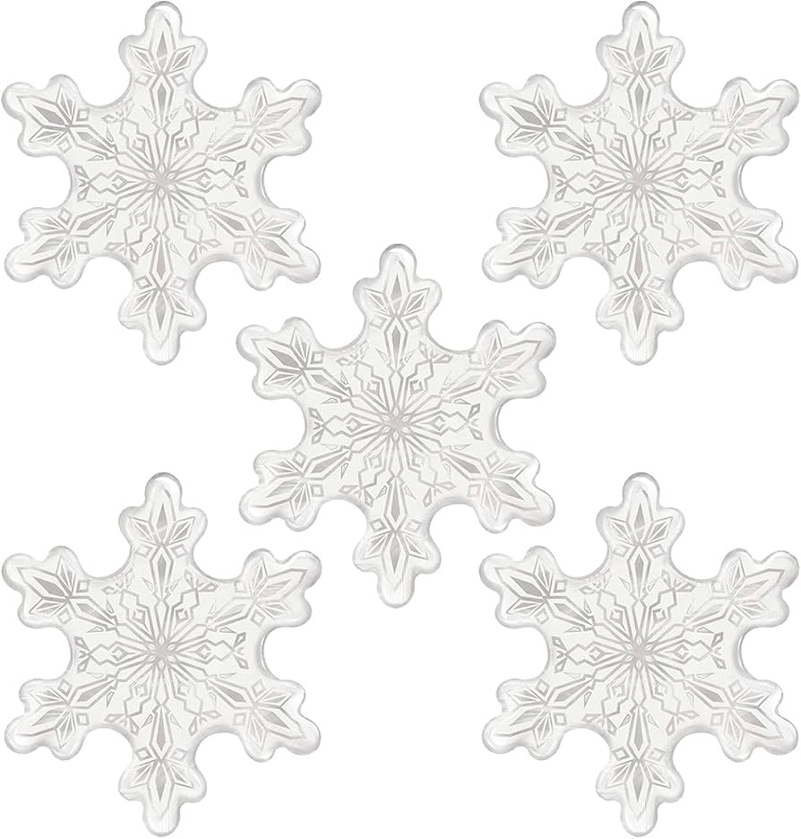 5pcs 36inch snowflake balloons-winter theme birthday party decerations supplier-winter flower for... | Amazon (US)
