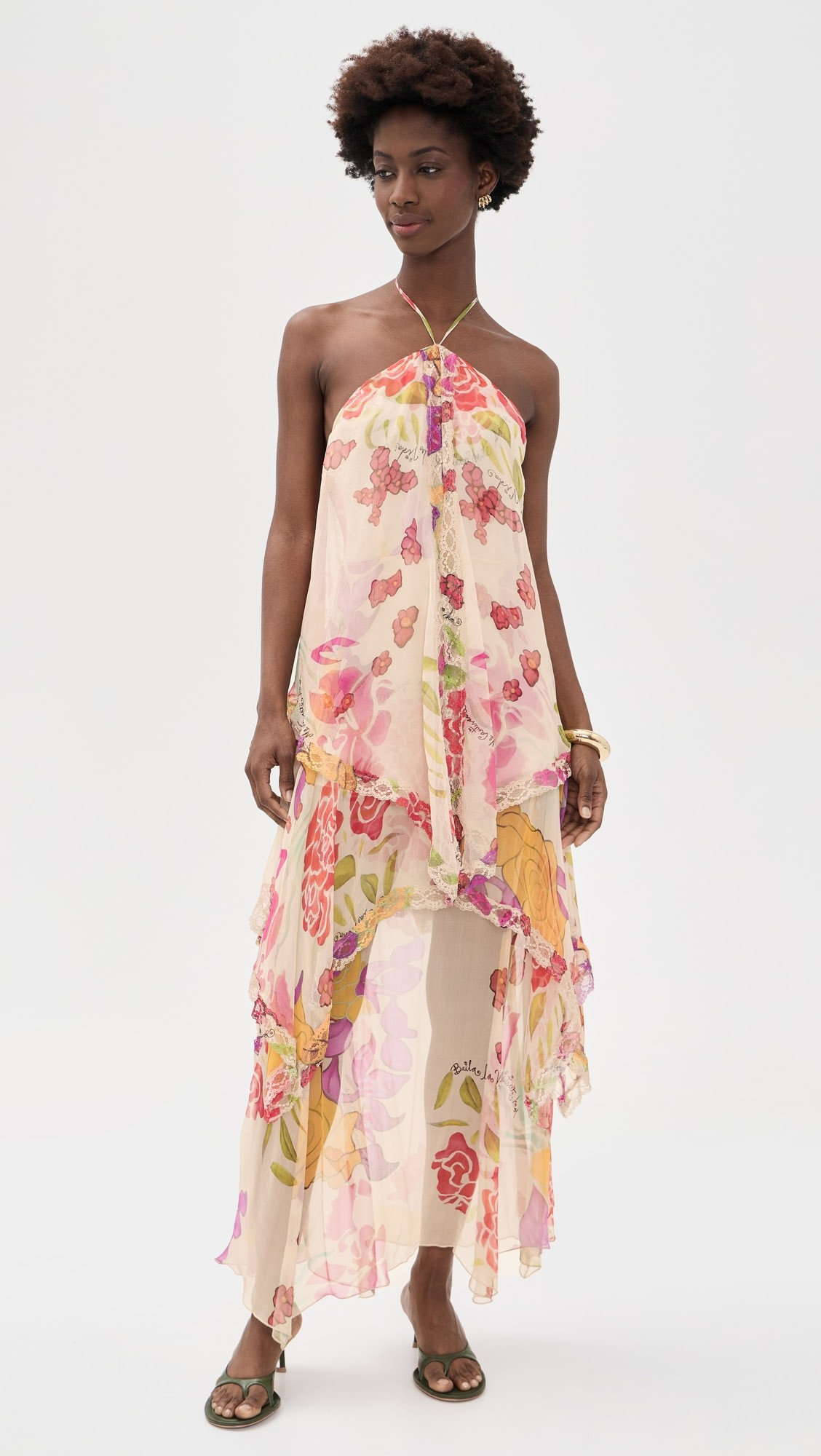Flores Long Halter Dress | Shopbop