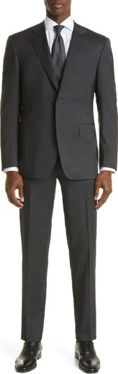 Siena Soft Textured Stretch Wool Suit | Nordstrom