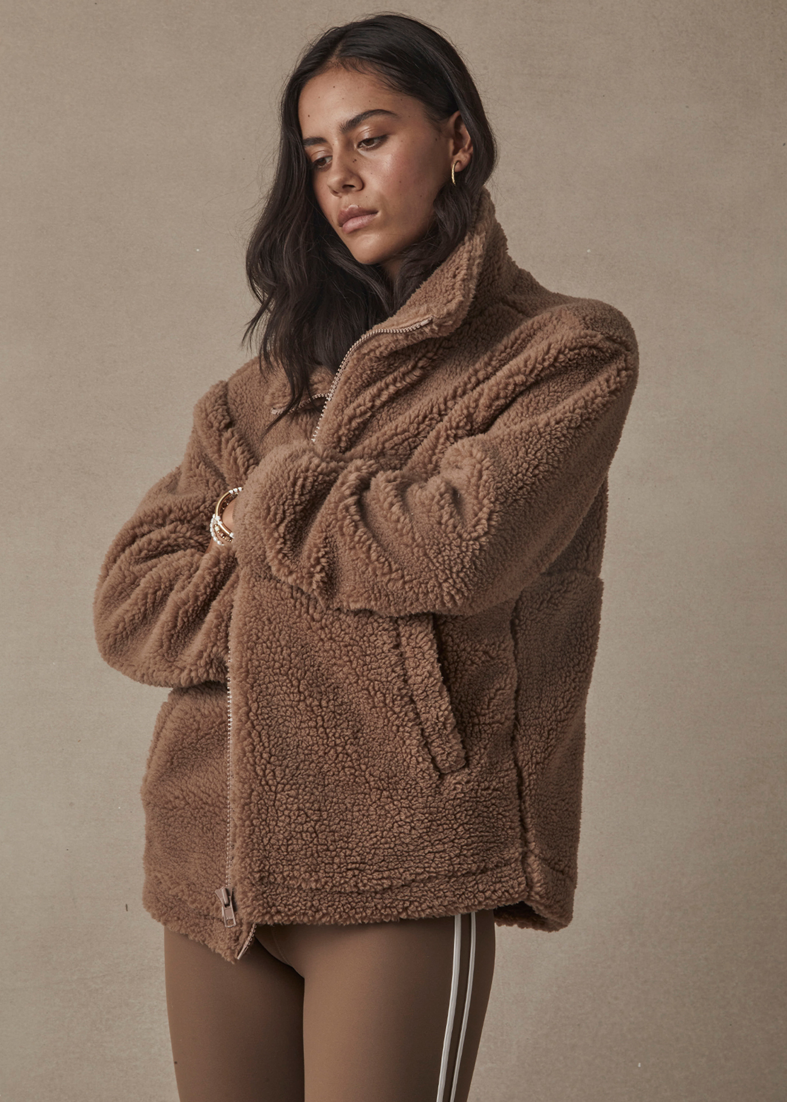 HUDSON JACKET in MOCHA | The UPSIDE | The Upside (Australia & New Zealand)