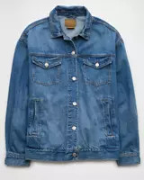 AE Denim Trucker Jacket | Aerie