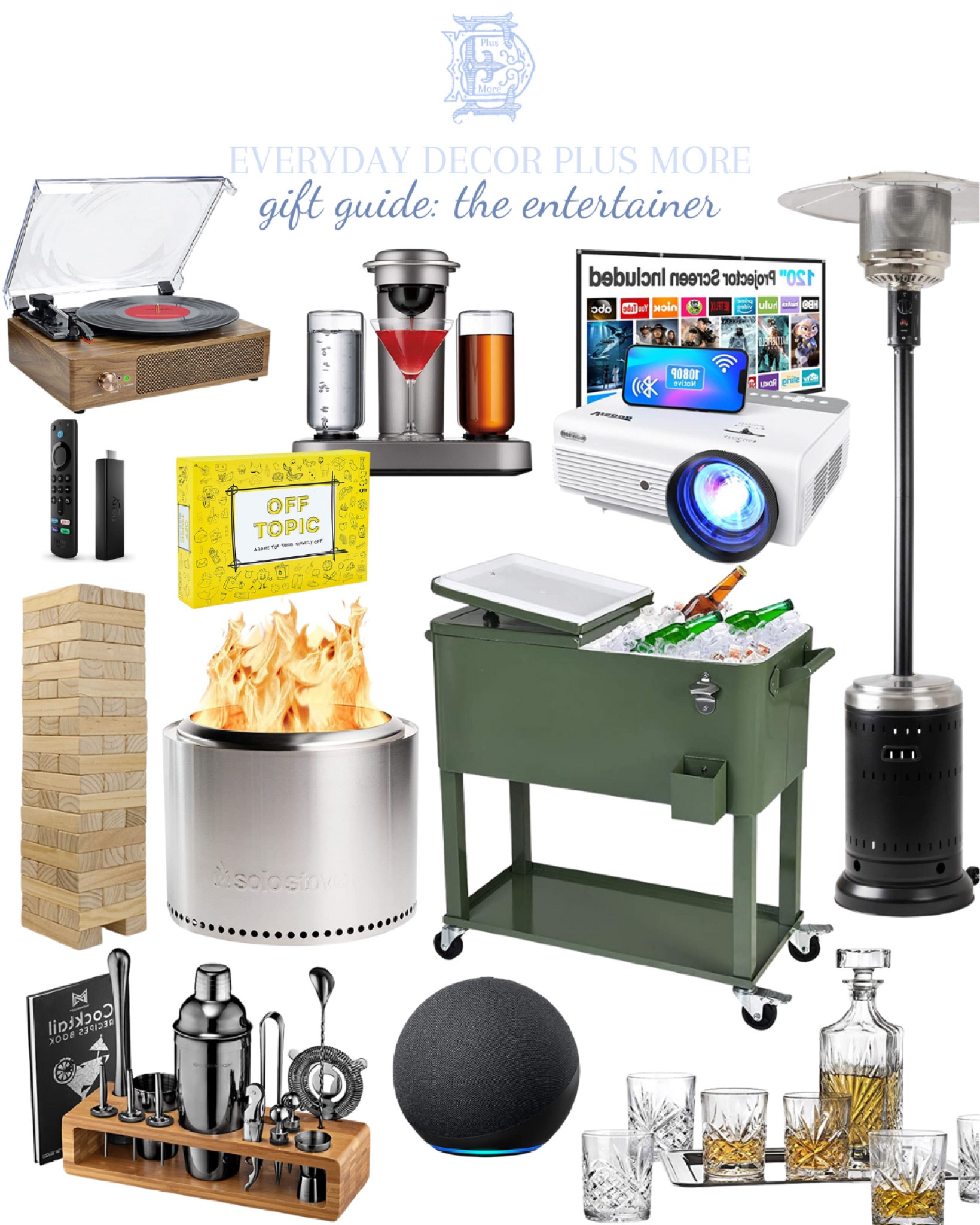 Gift guide for the entertainer!

#stockingstuffers #stockingstuffer #stockingstufferforhim #stockingstufferforher #stockingstufferideas #stockingstuffersideas #giftguides #giftguides2022 #giftsforhim #giftsforher #giftsforanyone #affordablegifts #edpmgiftguides #beautyonabudget #grandpagifts #christmasgiftguides #christmasgiftideas #holidaygiftguides #holidaygiftideas #giftideas #holidaygifting  #grandparentgifts #parentgifts #giftsforeveryone #entertainergifts

#LTKGiftGuide #LTKHoliday #LTKCyberweek
