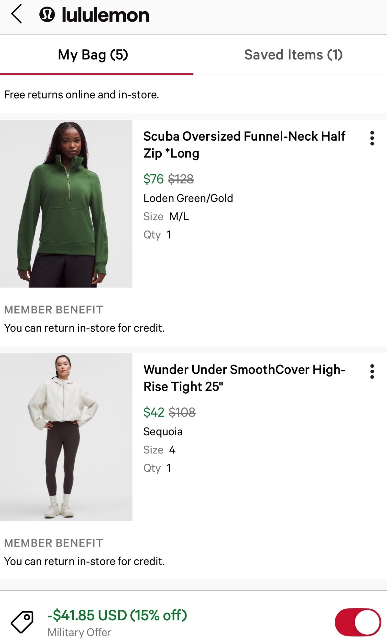 Don’t forget your military discount applies in addition to cyber Monday sales! 



#LTKHoliday