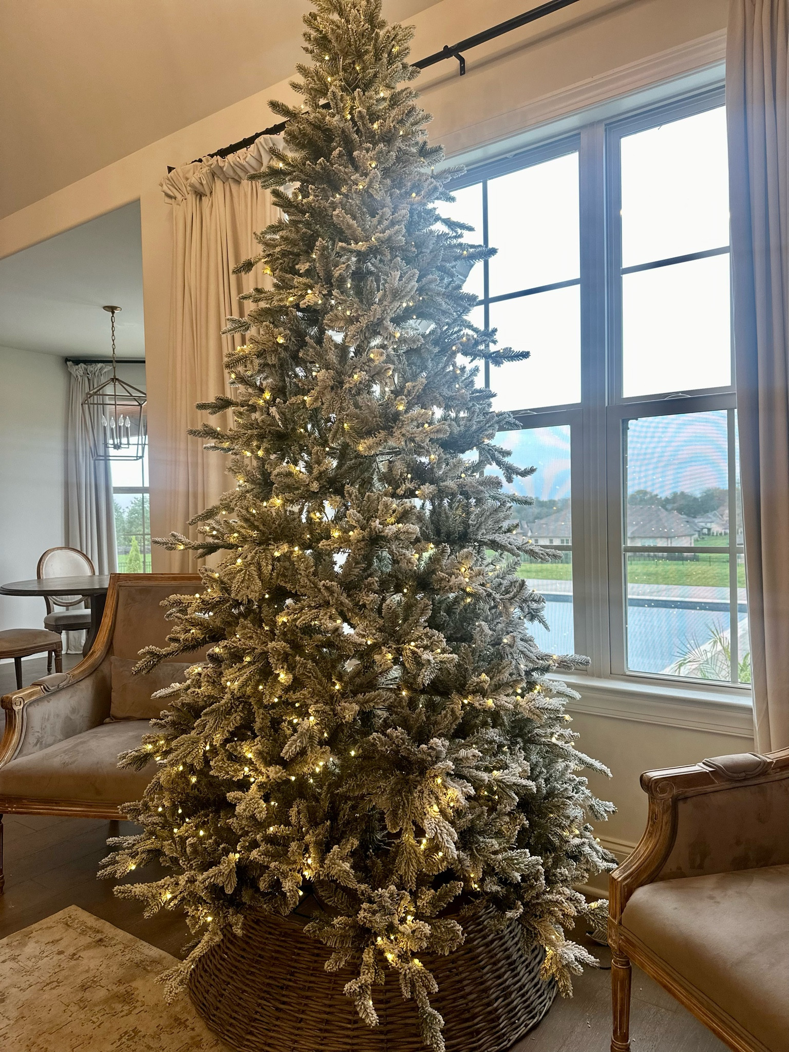 I searched the internet for hours looking for the perfect tree. This beautiful 9ft flocked King of Christmas tree did not disappoint! It’s even more beautiful in person. Stay tuned to see how I style it. 

#LTKHome #LTKHoliday #LTKSeasonal