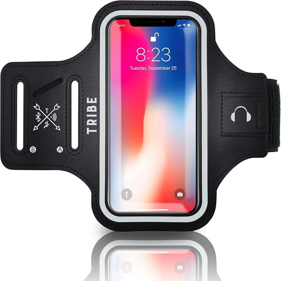 TRIBE Water Resistant Cell Phone Armband Case Running Holder for iPhone Pro Max Plus Mini SE (13/... | Amazon (US)