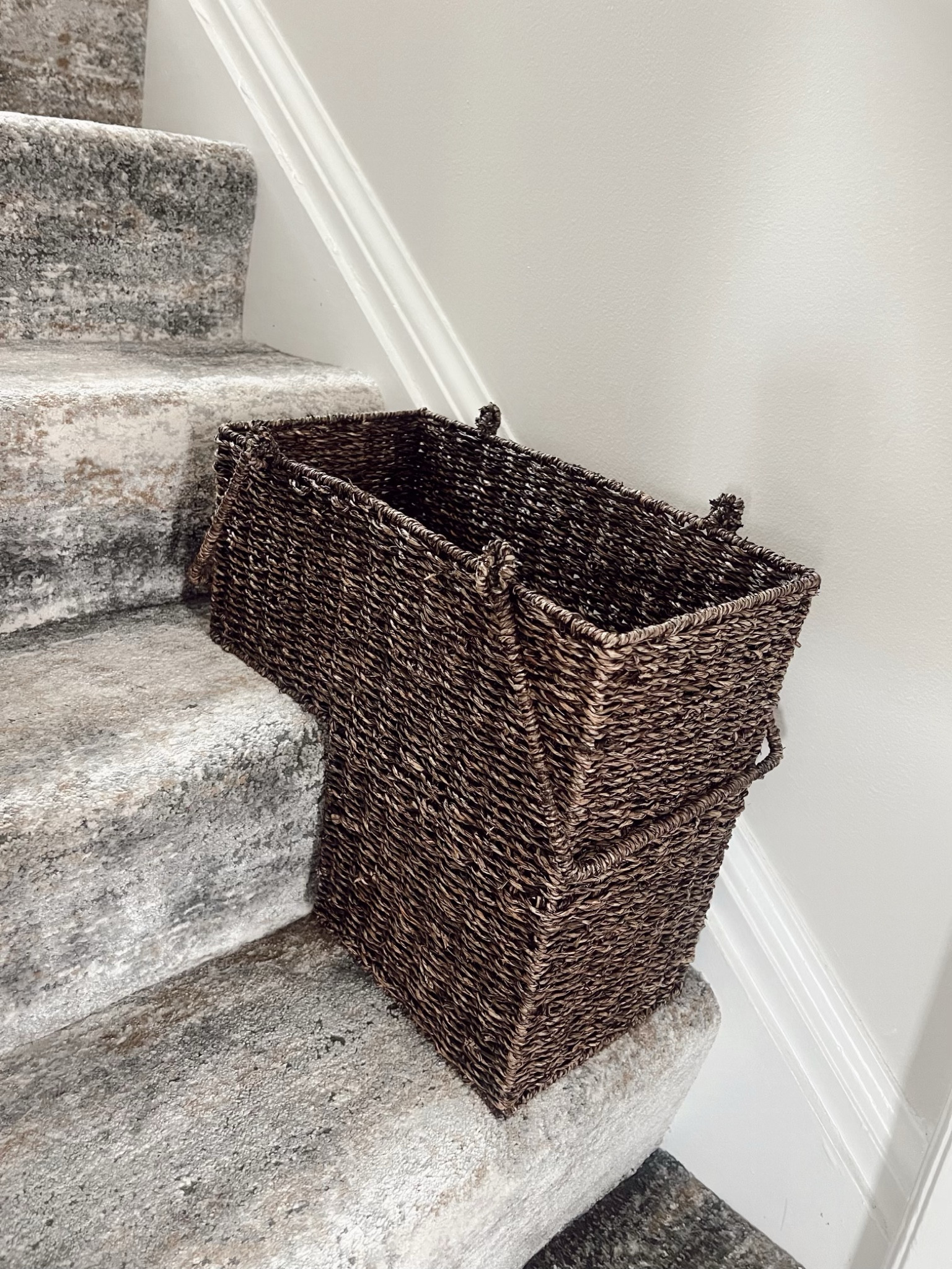 Basket deals for stairs