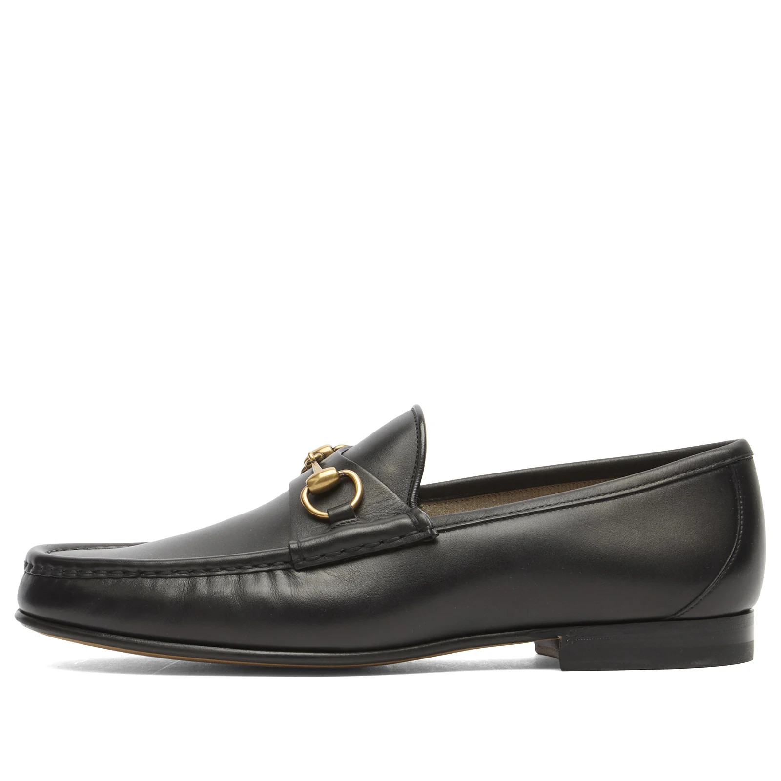 Gucci Men's Roos Classic Horse Bit Loafer in Black, Size UK 9 | END. Clothing