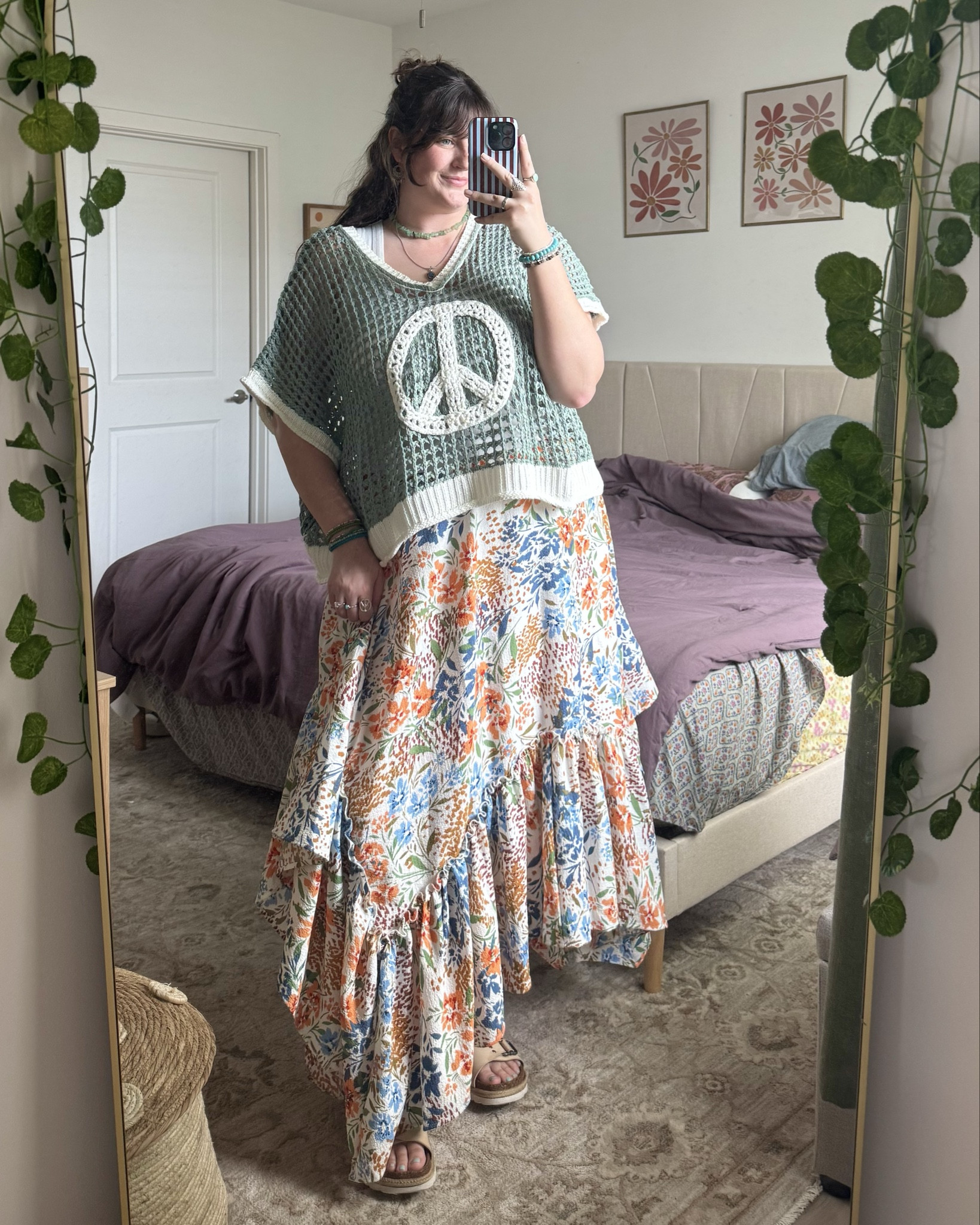 Boho layering outfit for spring!

#LTKSeasonal #LTKootd #LTKMidsize