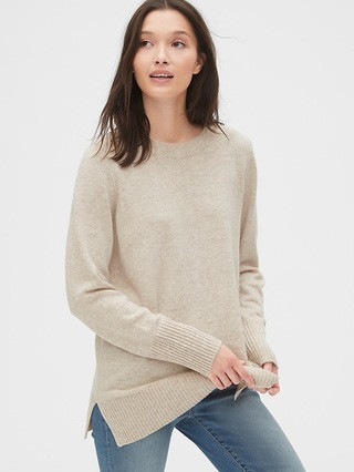 Crewneck Tunic Sweater | Gap (US)