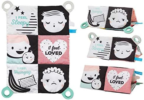 Taf Toys My Feelings Infant Crinkle Toy for Sensory Play with Lots of Activities for 2 Developmen... | Amazon (US)