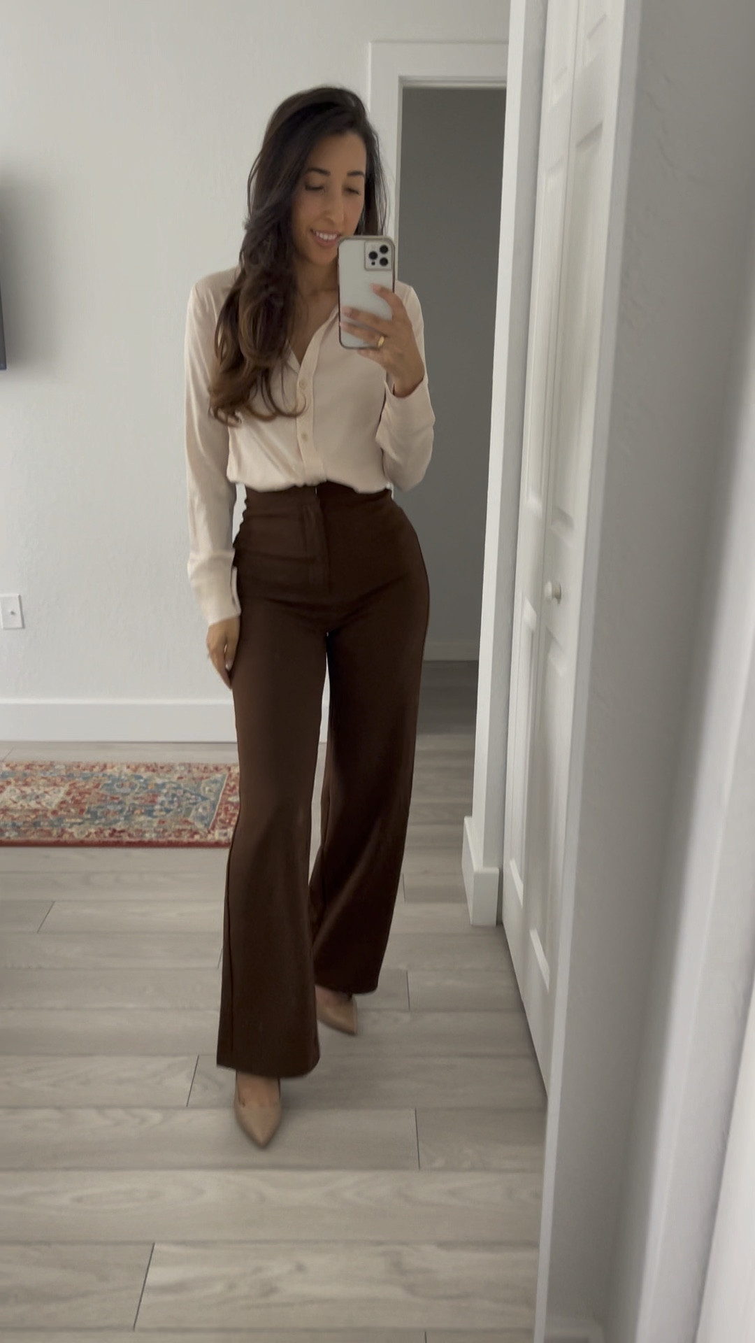 Neutral Work Outfit | top & bottom are both sold out but I have tagged similar options #LTKOfficeOutfit #LTKNeutralOutfit

#LTKstyletip #LTKfindsunder100 #LTKfindsunder50