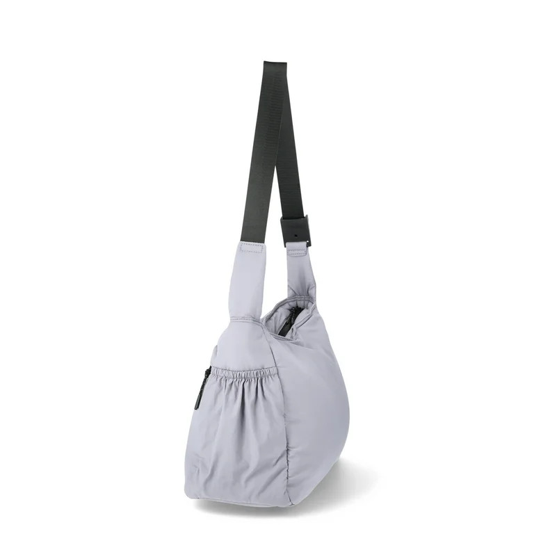 Athletic Works Women's Hobo Bag, Soft Indigo | Walmart (US)