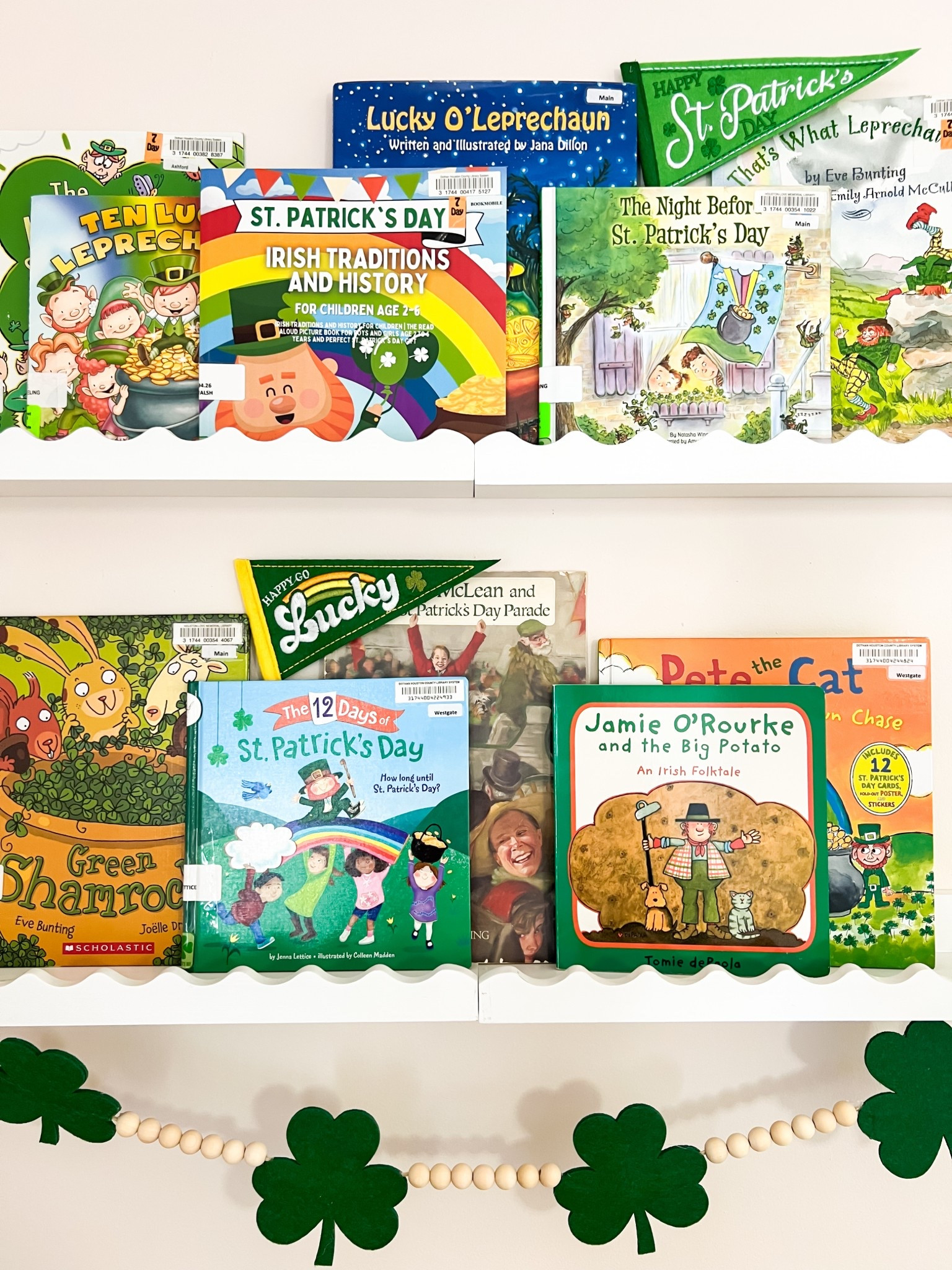 Getting into the St. Patrick’s Day spirit with festive reads for the little ones! ☘️📚 These books are perfect for teaching kids about Irish traditions, leprechauns, and all things green! 🍀 Do you have any favorite St. Patrick’s Day books? Let me know in the comments! 💚 

#StPatricksDay #KidsBooks #HolidayReads #LTKfamily

#LTKHome #LTKKids #LTKSeasonal