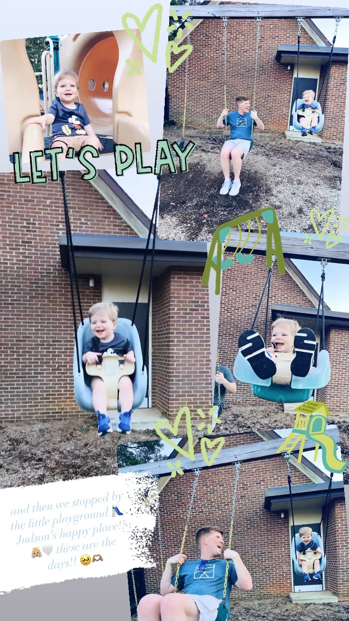 and then we stopped by the little playground 🛝- Judson’s happy place!! 👼🏼🤍 these are the days!! 🥹🫶🏽

#LTKSeasonal #LTKfamily #LTKbaby