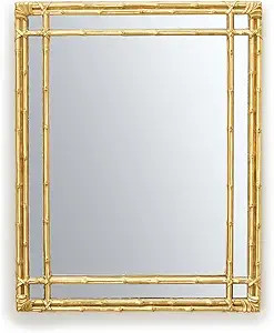 Two's Company Golden Bamboo Hanging/Standing Mirror | Amazon (US)