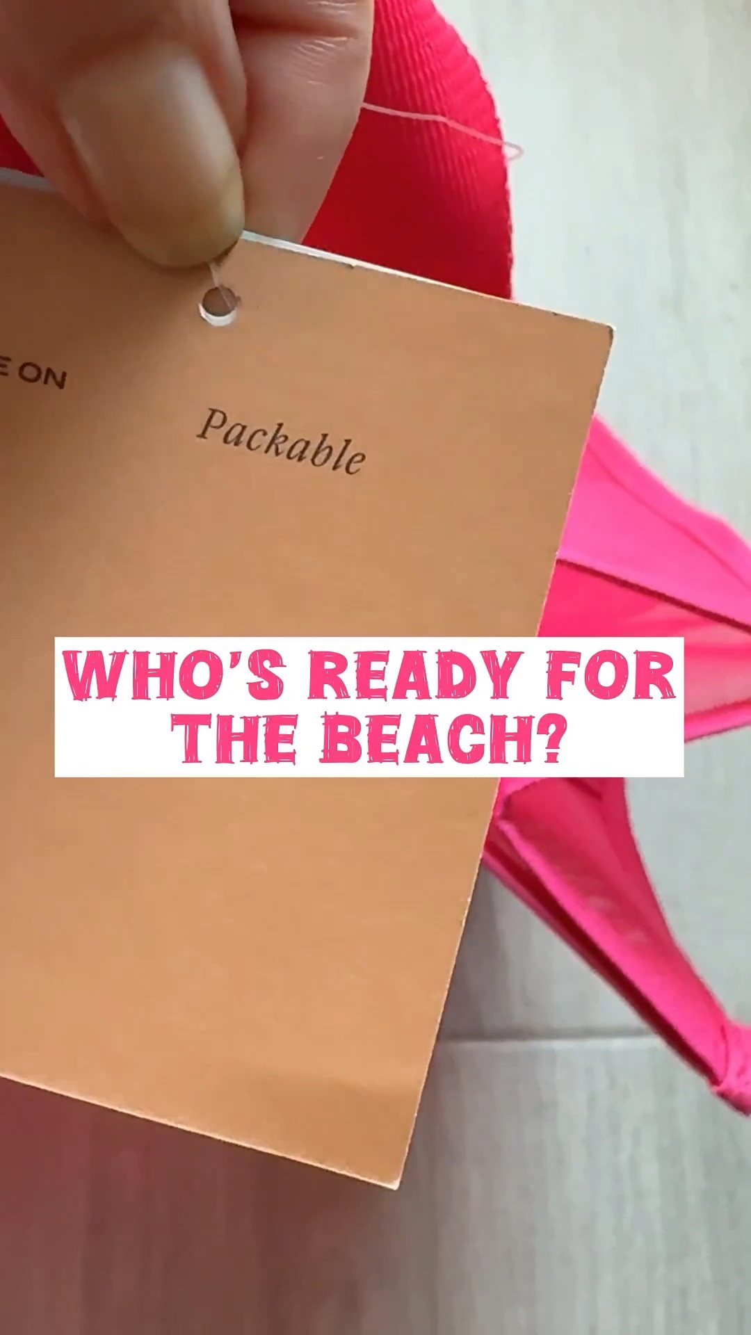 A PACKABLE beach bag + easy way to keep sand out of a phone plug 
Only $10 + comes in so many colors. 


#LTKTravel #LTKSwim #LTKSeasonal