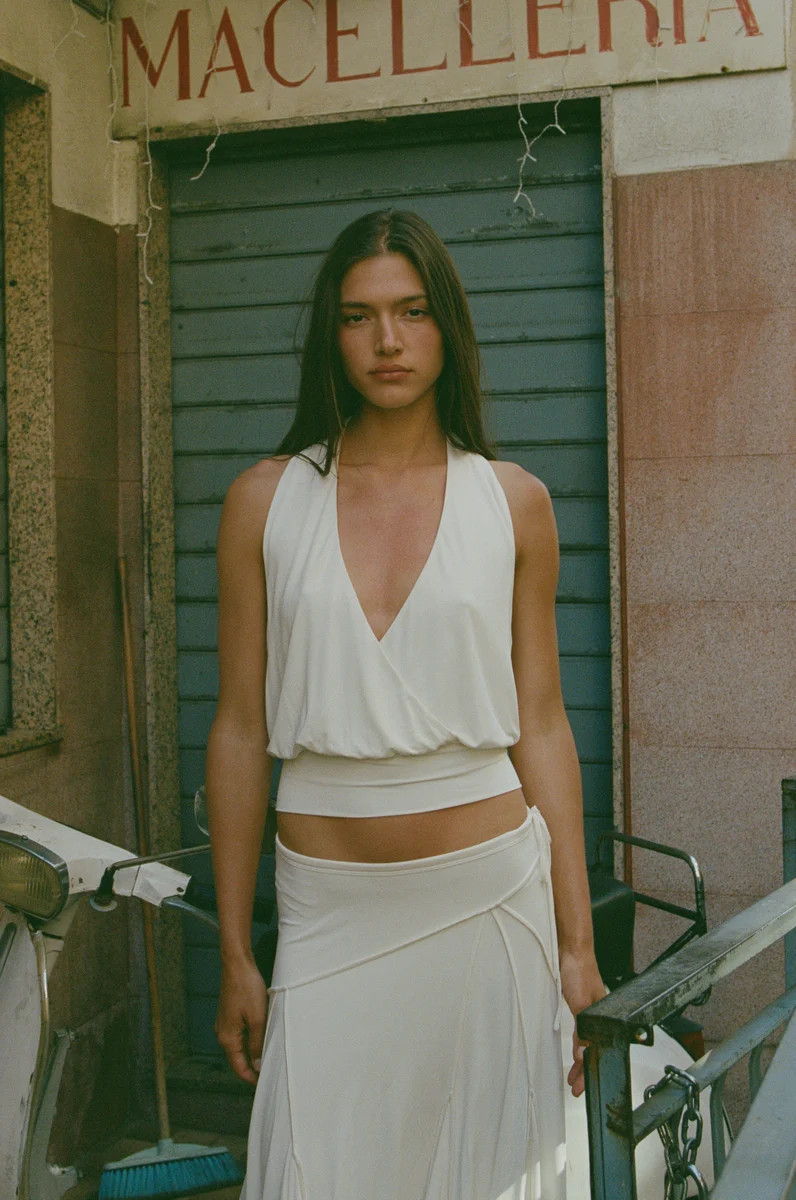 Sharni Top | Off White | With Jean (US)