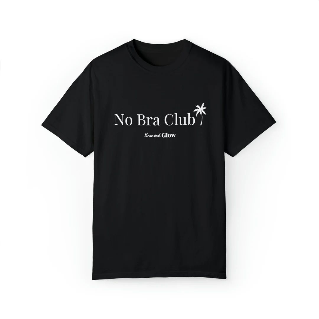 No Bra Club T-shirt - Etsy | Etsy (US)
