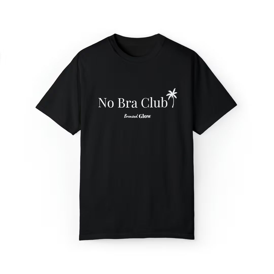 No Bra Club T-shirt - Etsy | Etsy (US)