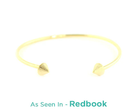 Double-Spike Gold Cuff | Wanderlust + Co