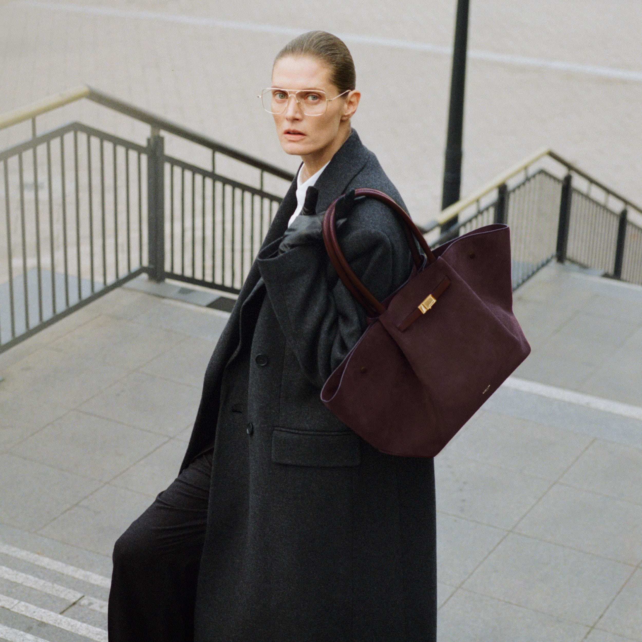 The New York | Burgundy Suede & Burgundy Smooth | DeMellier | DeMellier