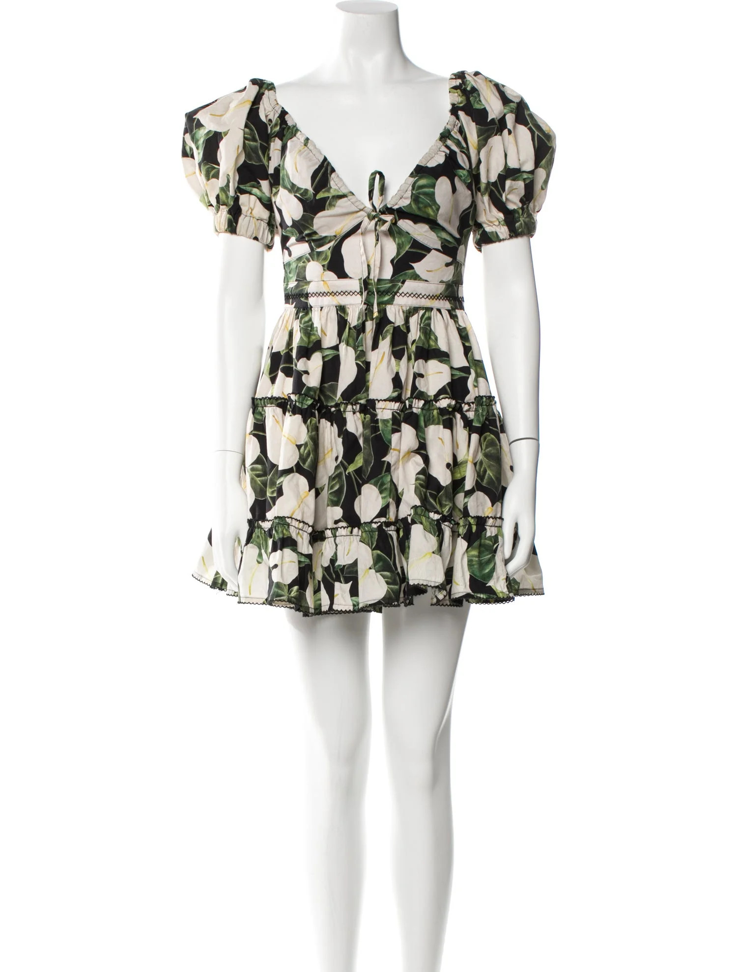 Floral Print Mini Dress | The RealReal