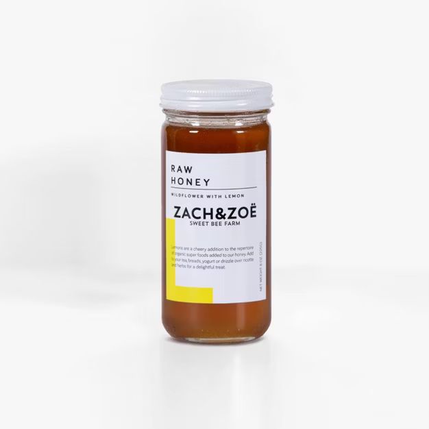 Zach and Zoe Wildflower Honey with Lemon - 8oz | Target