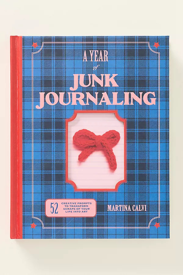 A Year of Junk Journaling Hardcover Book | Anthropologie (US)