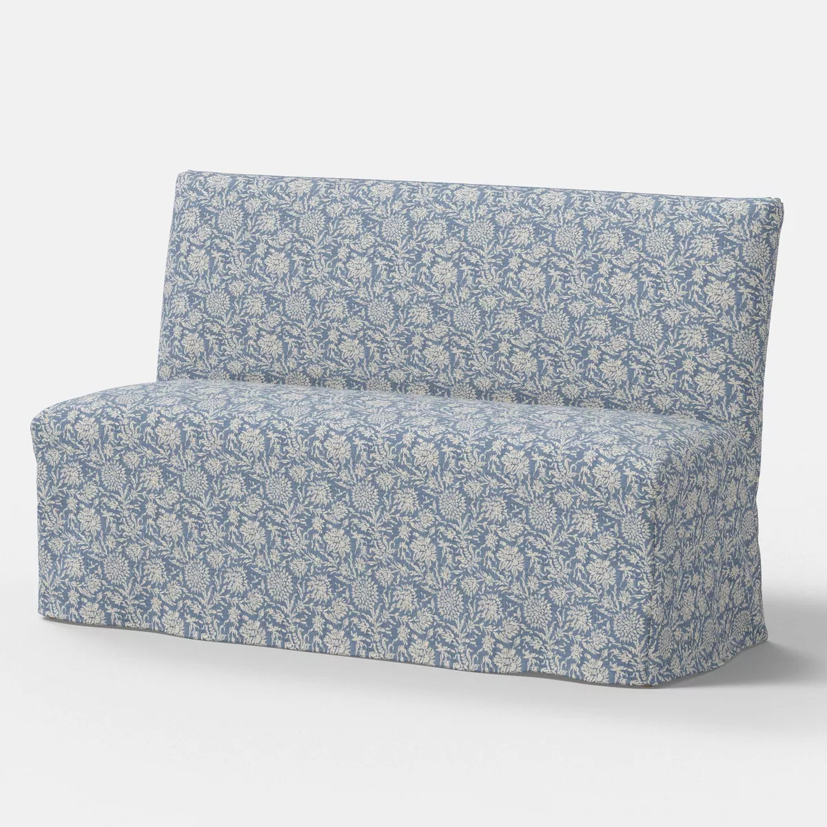 57" Jean Slipcovered Dining Banquette Vintage Floral - Threshold™ | Target