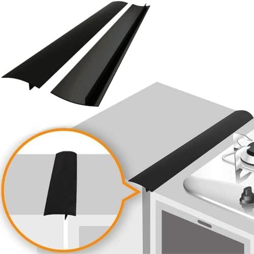 Linda's Essentials Silicone Stove Gap Covers (2 Pack), Heat Resistant Oven Gap Filler Seals Gaps ... | Amazon (US)