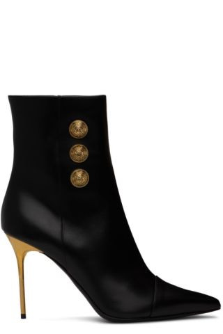 Black Roni Ankle Boots | SSENSE
