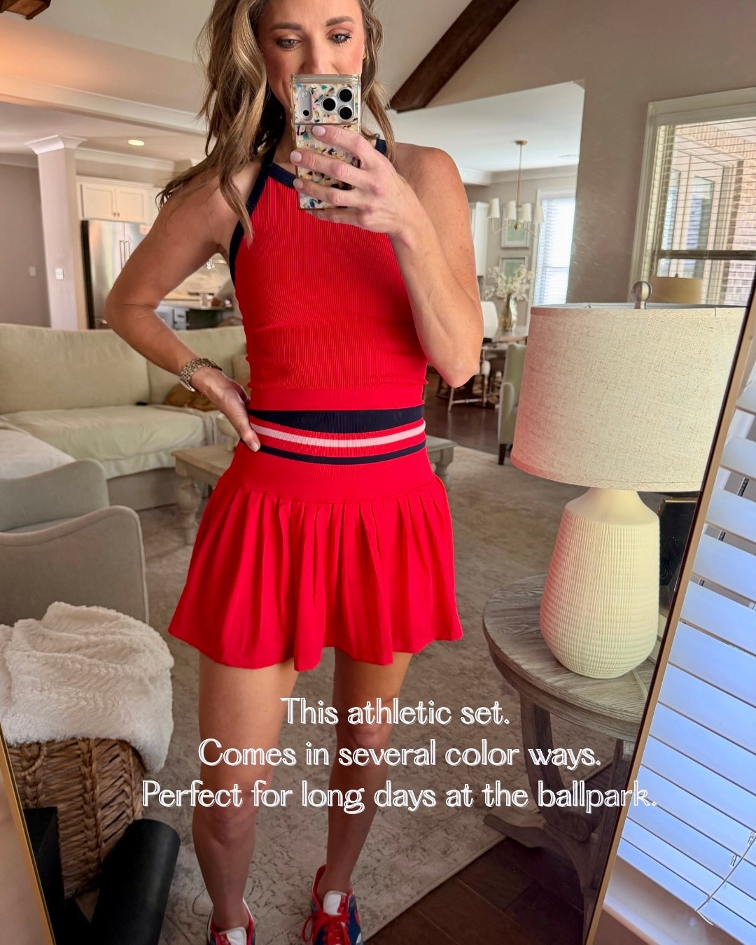 Cutest athletic set for long days at the ballpark. Comes in several colors 

#LTKootd #LTKmomlife #LTKSeasonal