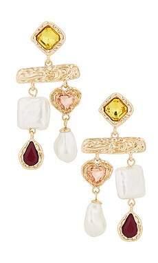 petit moments Cascais Earrings in Sunset from Revolve.com | Revolve Clothing (Global)