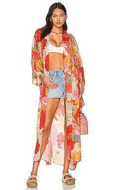 SPELL Tyler Maxi Robe in Chilli from Revolve.com | Revolve Clothing (Global)