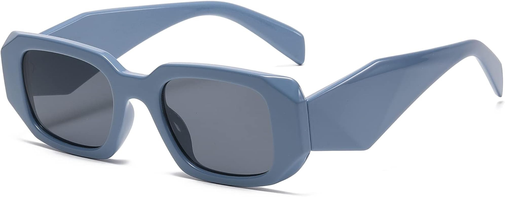 Verfimaci Trendy Rectangle Sunglasses for Women Man Square Sun Glasses | Amazon (US)