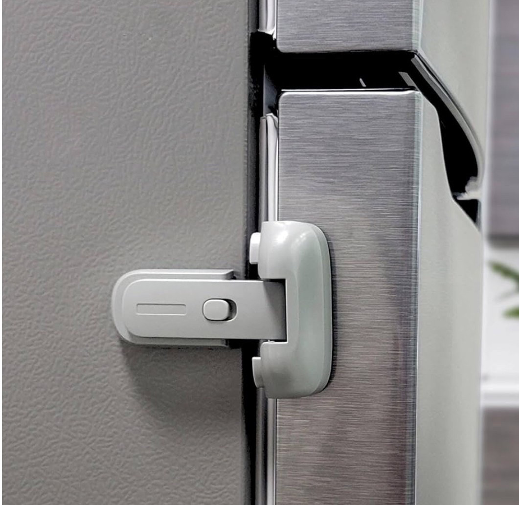 Fridge lock for babies!