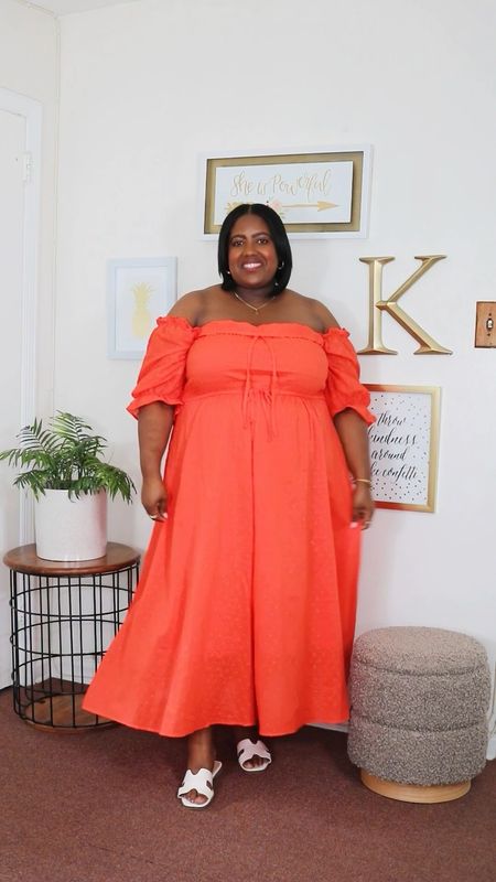 Amazon Summer dress find that fits! I am wearing a XL in this midi length dress and plus size friendly. It’s available in several different color and affordable. 

#LTKFindsUnder50 #LTKPlusSize #LTKSeasonal